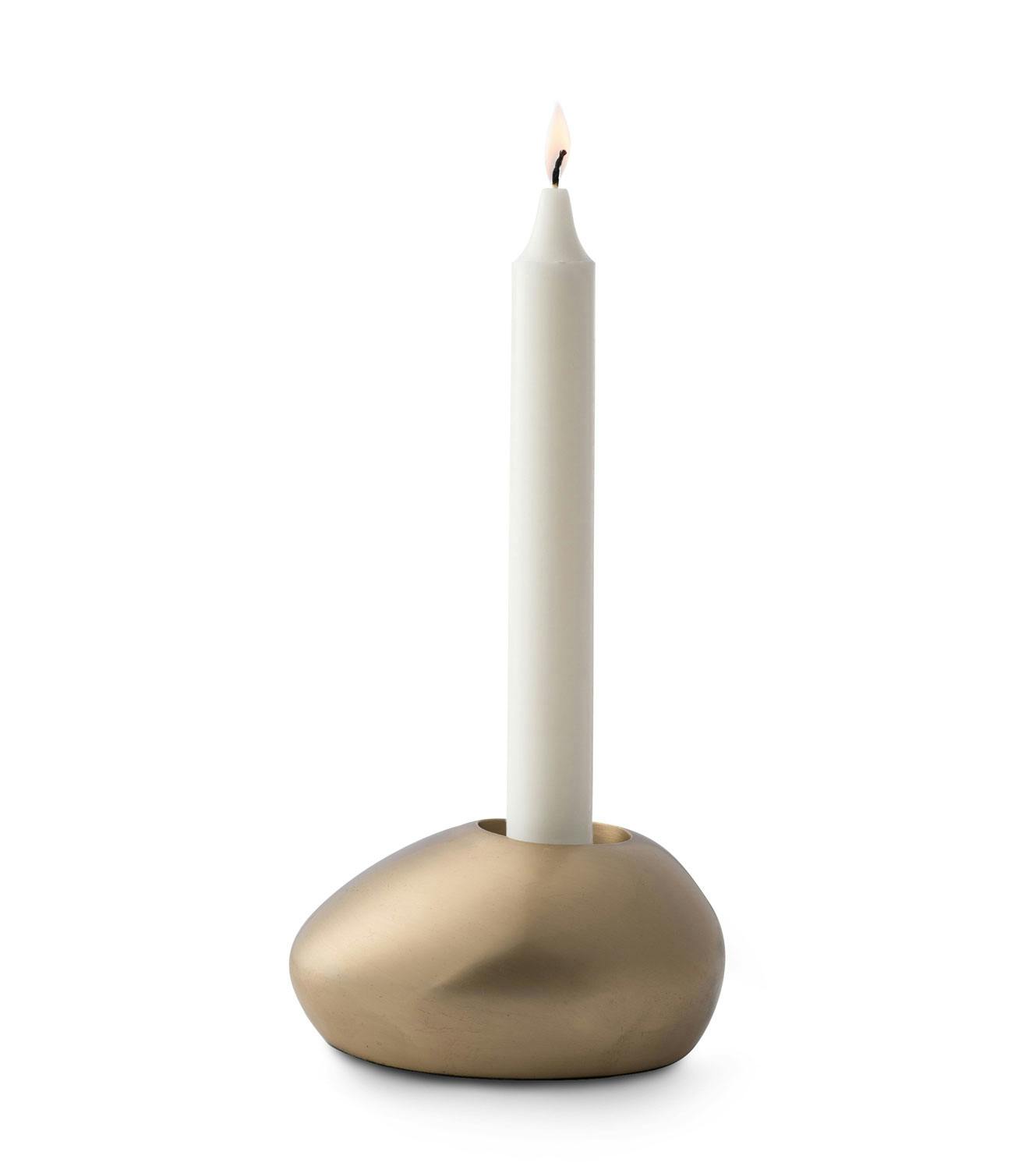 edblad piedra candleholder mattbrass nok399 aHR